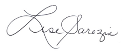 Signature Lise Sarazin 2
